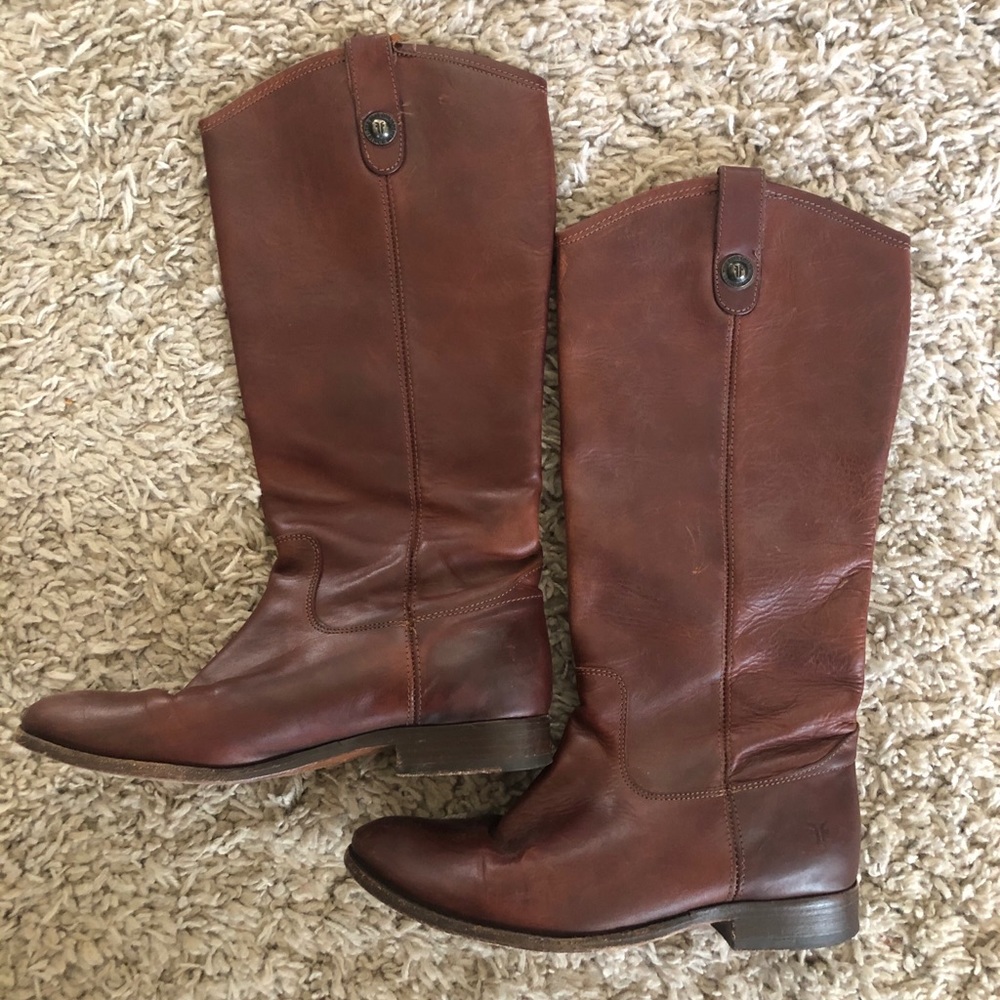 Frye Brown Leather Boots